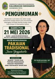 Penggunaan Pakaian Tradisional